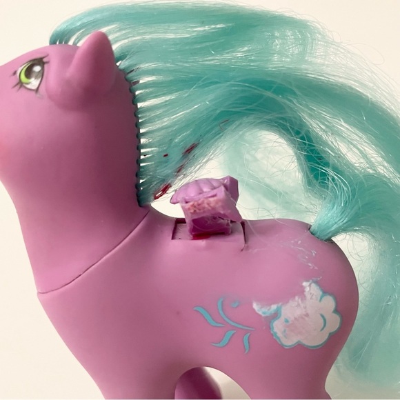 Vtg 1987 Hasbro My Little Pony Flutter Pony Cloud Puff No Wings - Picture 9 of 16